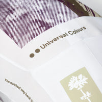 Universal Colours Men's Spectrum Limited Short Sleeve Jersey Radtrikot White
