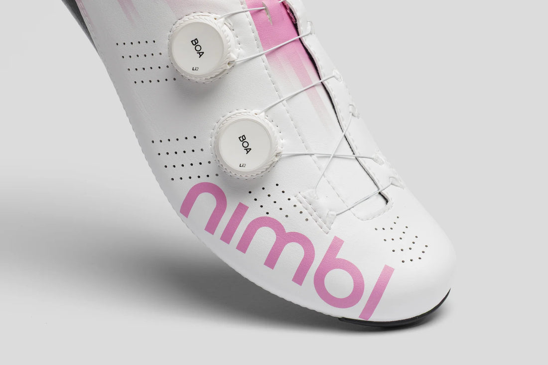 Chaussures Nimbl Exceed Road Chaussures Route Tout Blanc