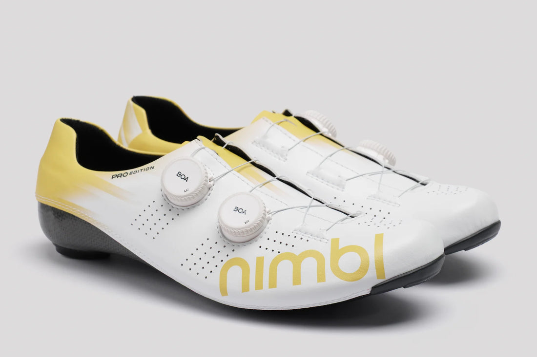 Chaussures Nimbl Exceed Road Chaussures Route Tout Blanc