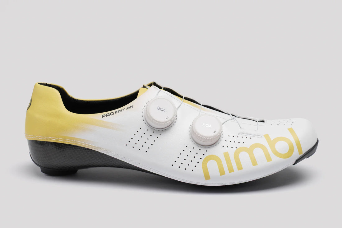 Chaussures Nimbl Exceed Road Chaussures Route Tout Blanc