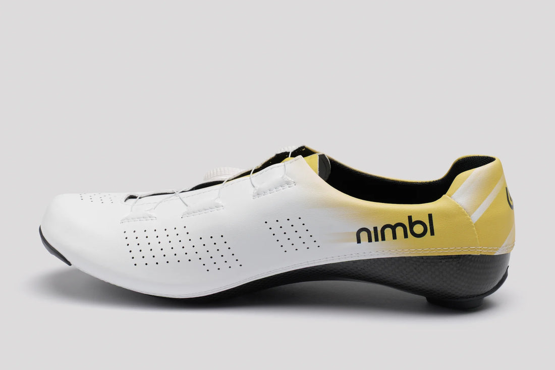 Chaussures Nimbl Exceed Road Chaussures Route Tout Blanc