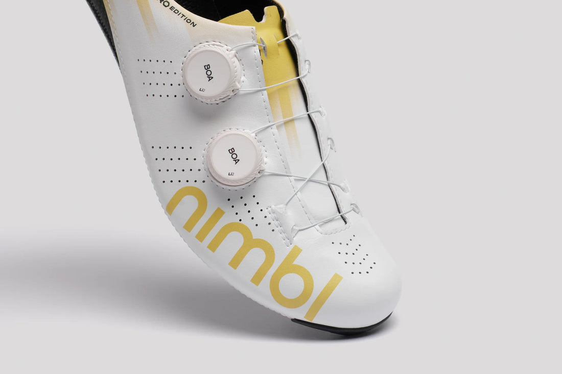 Chaussures Nimbl Exceed Road Chaussures Route Tout Blanc