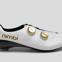 Nimbl Ultimate Exceed Shoes Rennradschuhe White Gold
