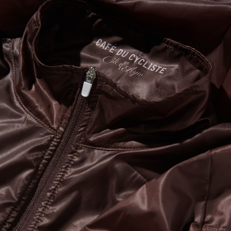 Café du Cycliste Petra Men's Superlight Windjacket Radjacke Cocoa