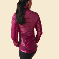 Café du Cycliste Petra Women's Superlight Windjacket Radjacke Fuchsia