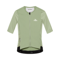 Café du Cycliste Olympe Textured Women's Jersey Radtrikot Mountain Puddle