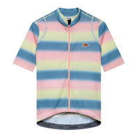 Café du Cycliste Mona Women's Superlight Cycling Jersey Radtrikot Plush Naples Yellow