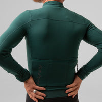 Isadore Men's Signature Deep Winter Long Sleeve Jersey Sea Moss