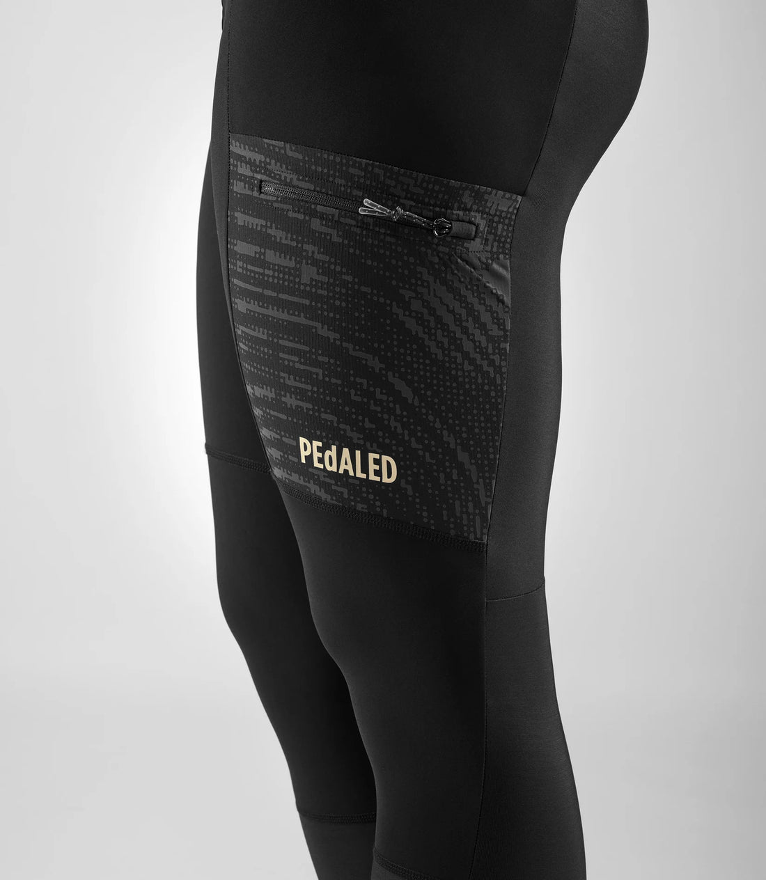 Pedaled Odyssey Women's Tight Thermo Trägerhose Black Green