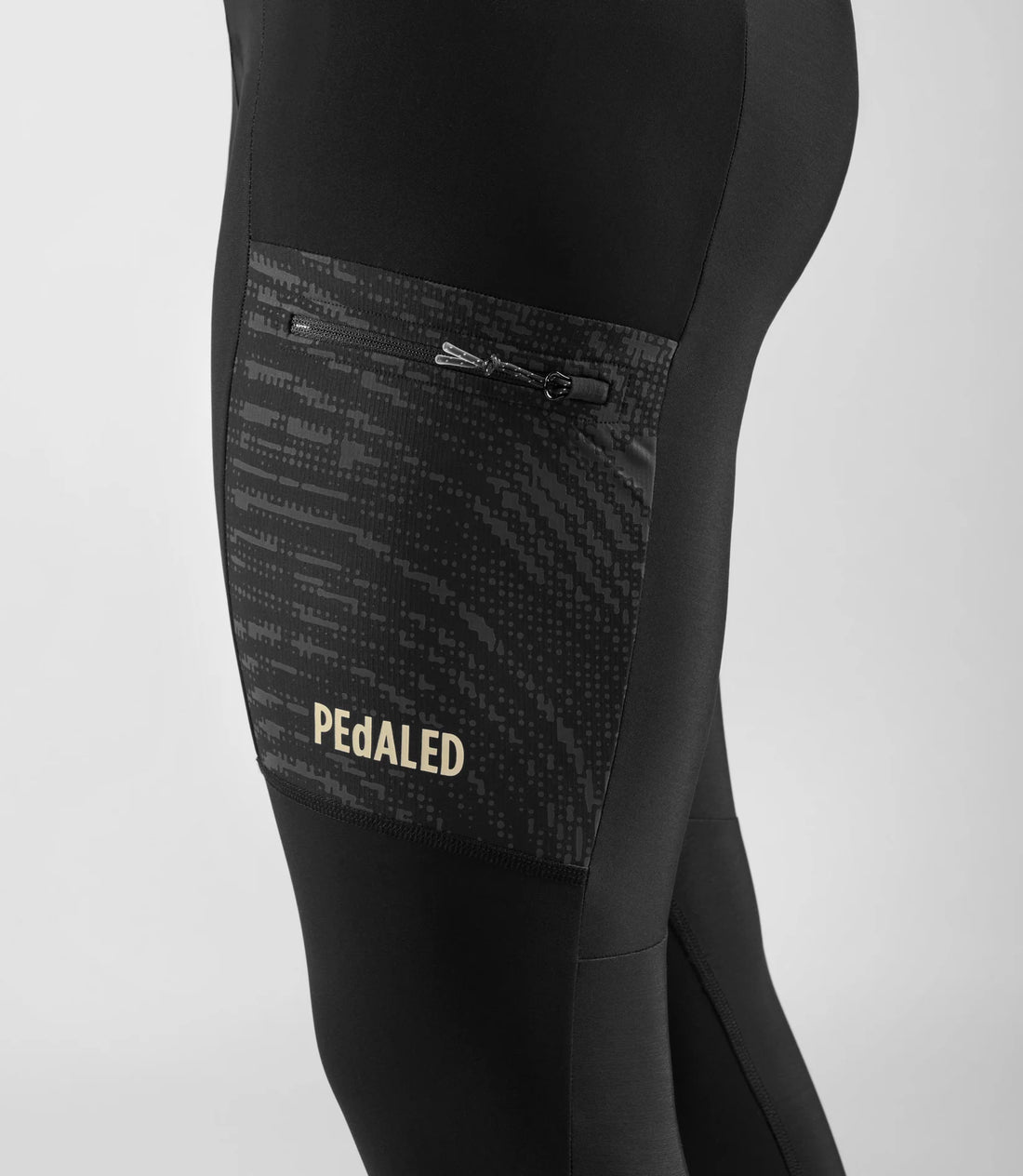 Pedaled Odyssey Women's Tight Thermo Trägerhose Black Green
