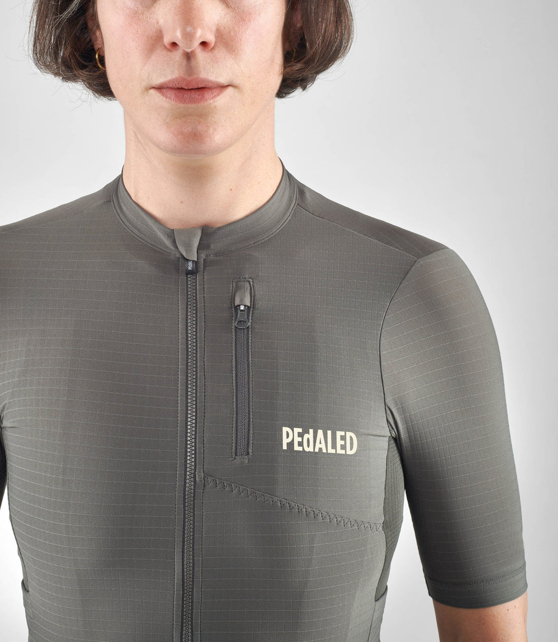 Pedaled Odyssey Women's Jersey Radtrikot Dark Grey