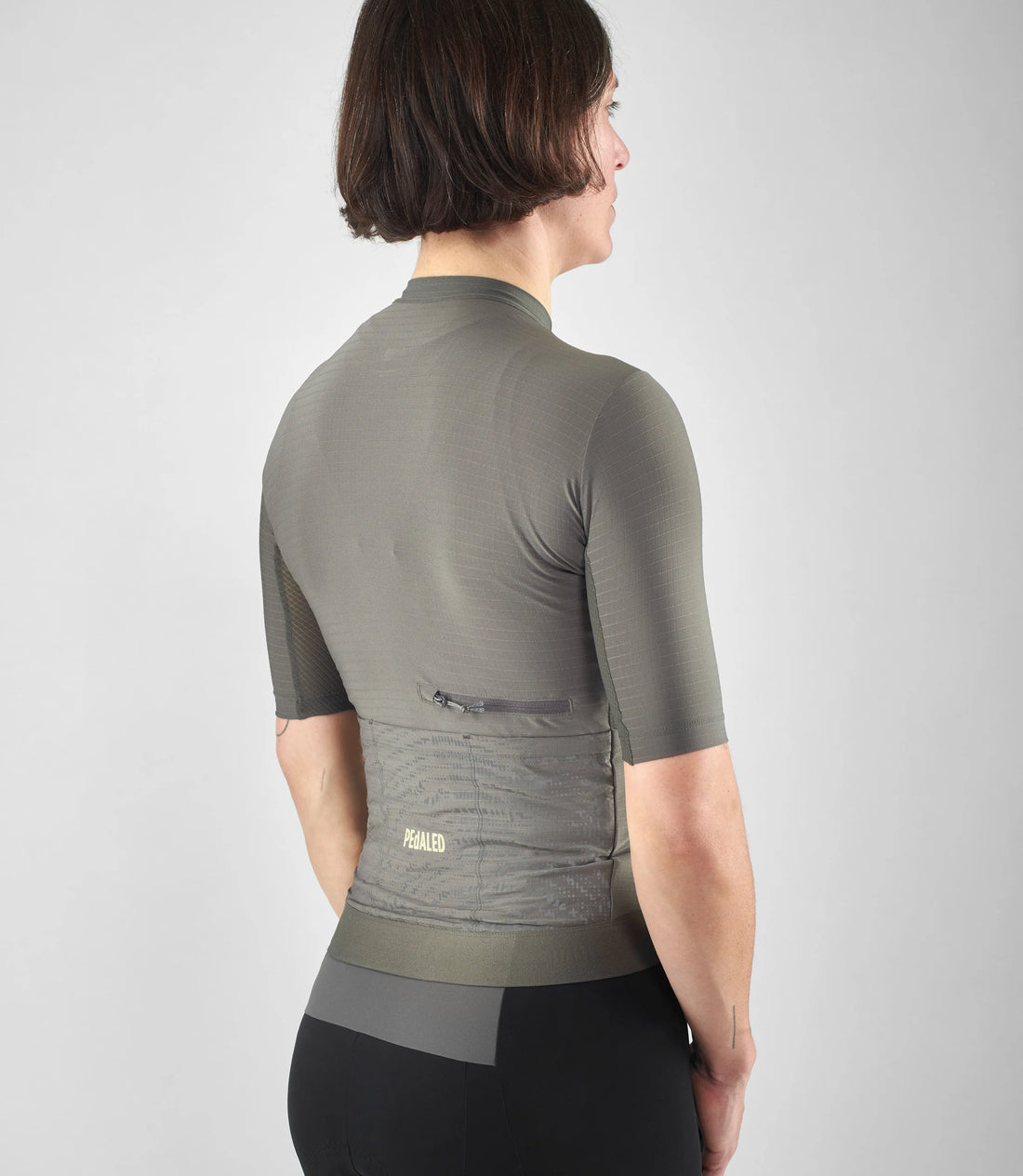 Pedaled Odyssey Women's Jersey Radtrikot Dark Grey