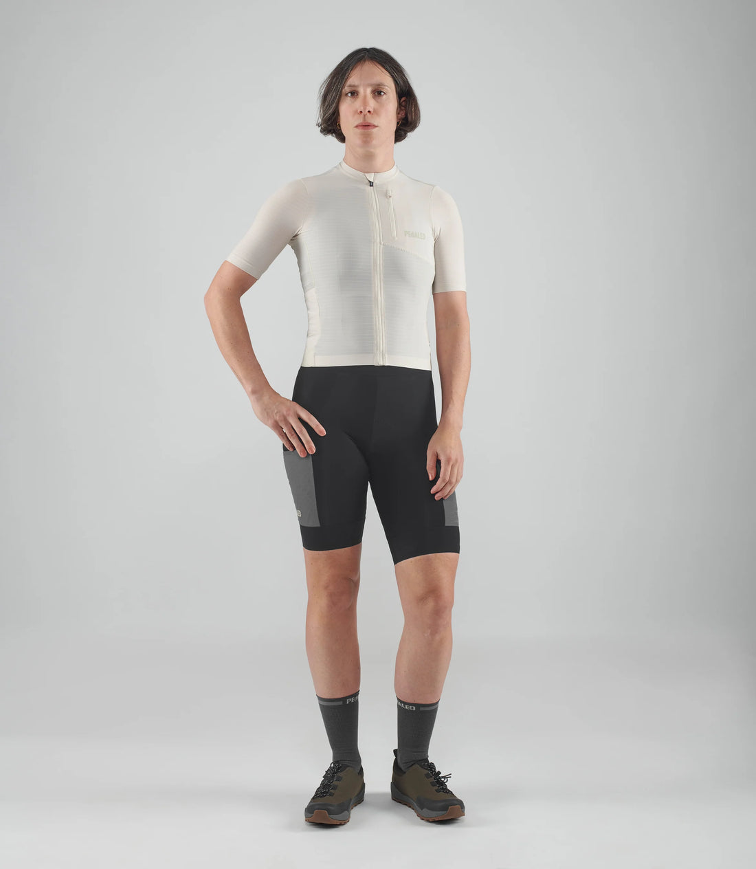 Pedaled Odyssey Women's Jersey Radtrikot Off White