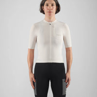Pedaled Odyssey Women's Jersey Radtrikot Off White