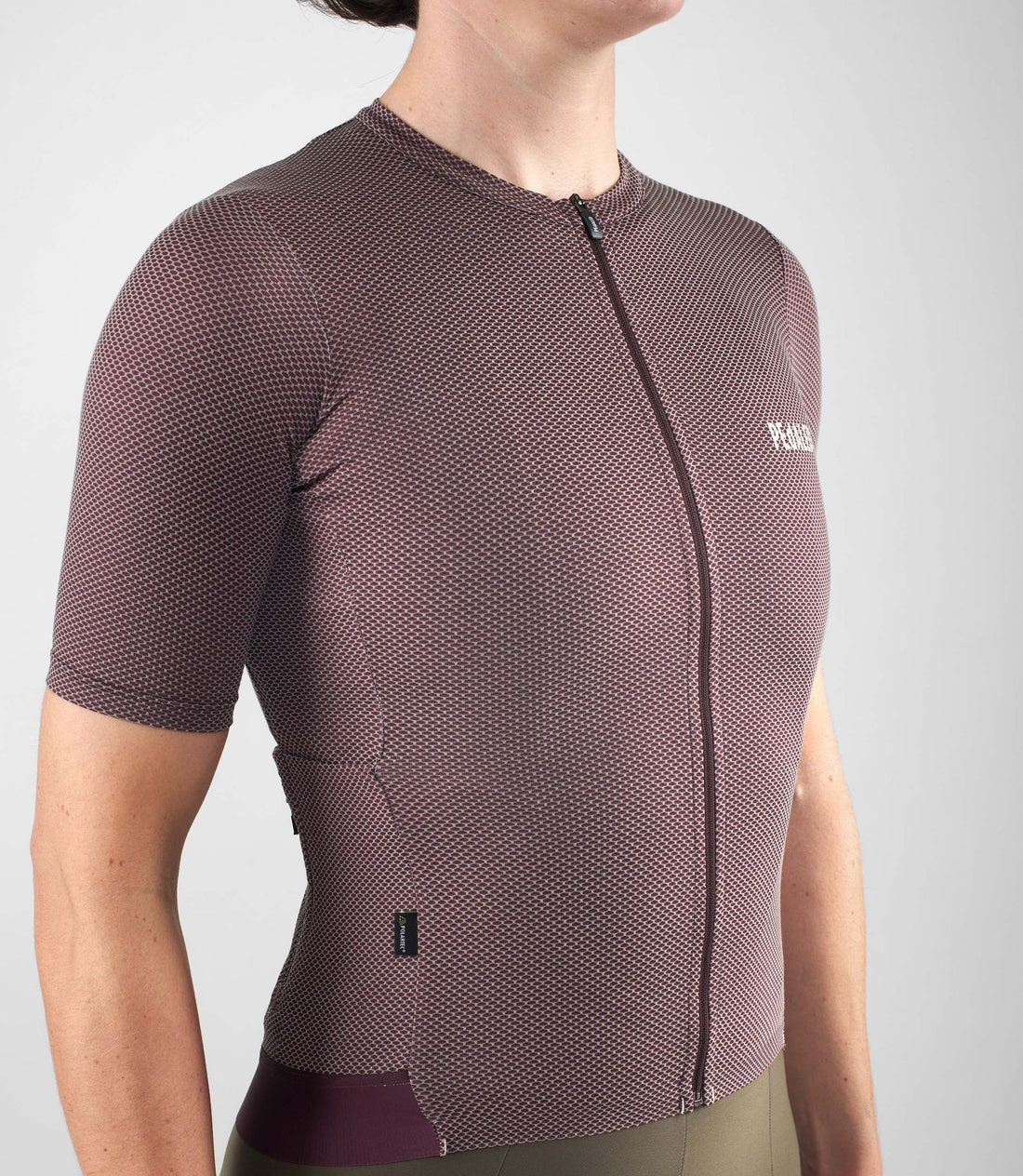 Pedaled Women's Odyssey Delta Jersey Radtrikot Burgundy
