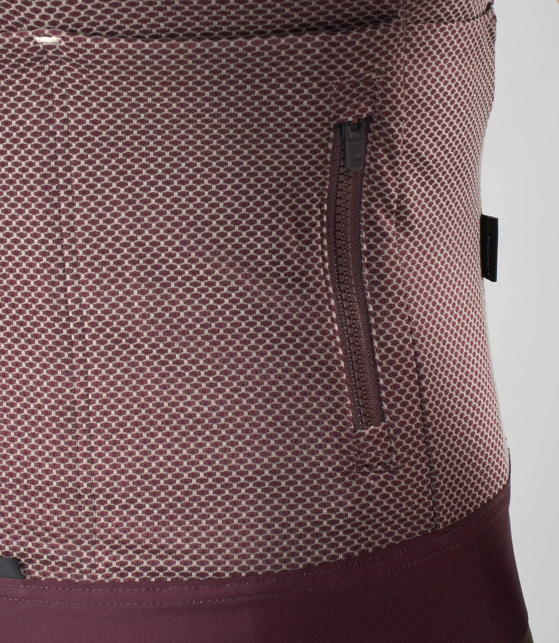 Pedaled Women's Odyssey Delta Jersey Radtrikot Burgundy