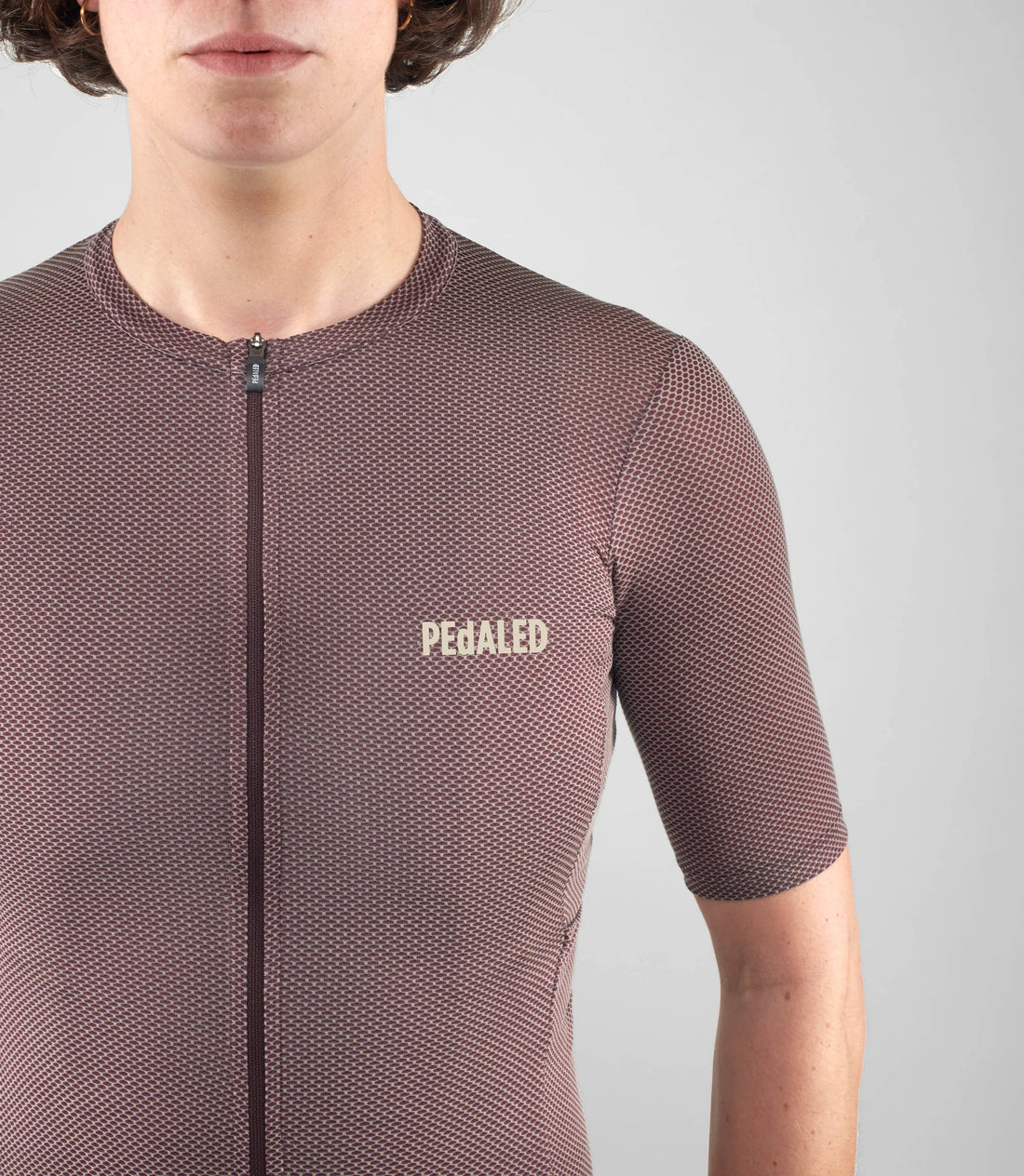 Pedaled Women's Odyssey Delta Jersey Radtrikot Burgundy