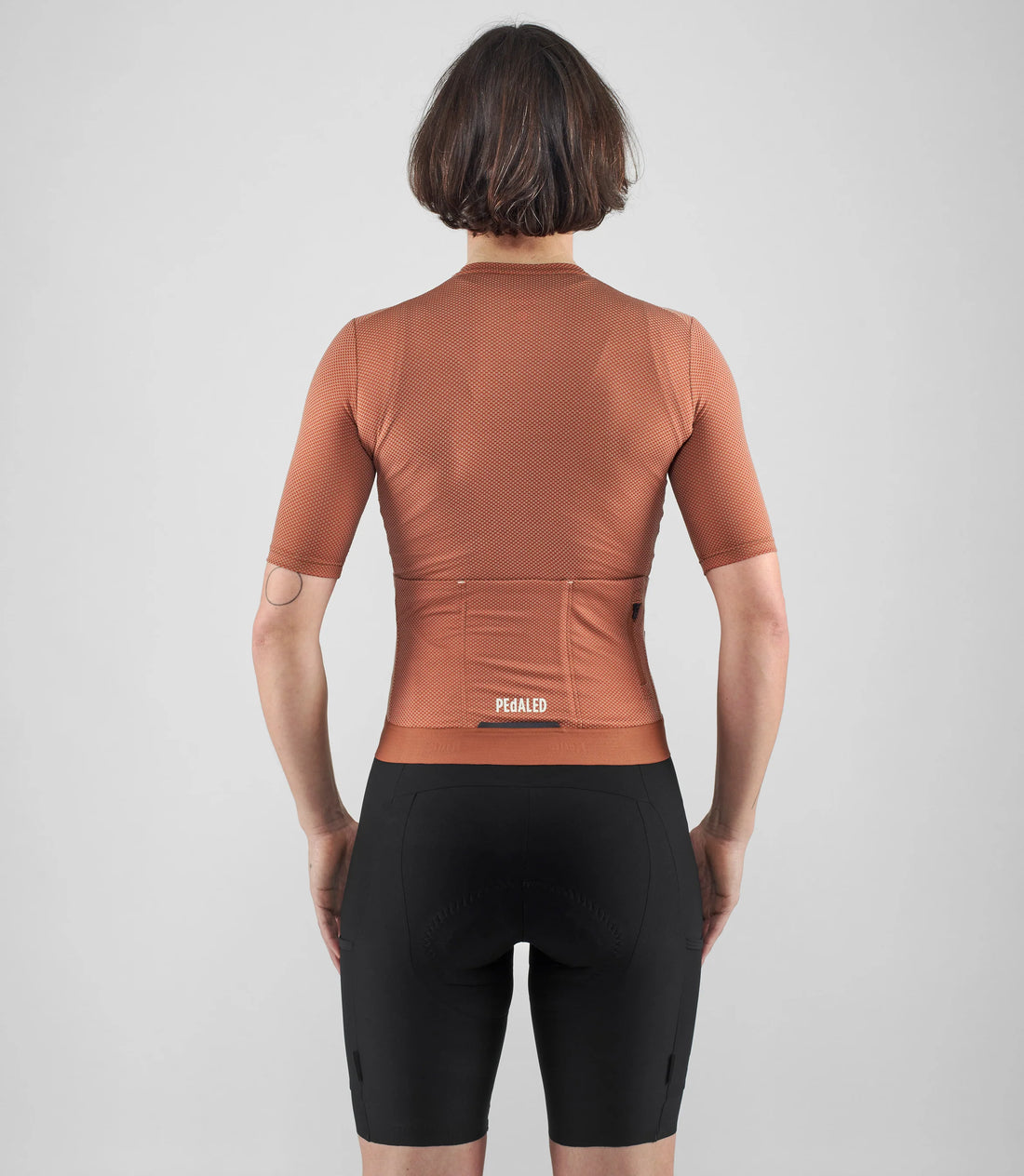 Pedaled Women's Odyssey Delta Jersey Radtrikot Orange
