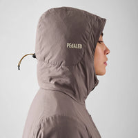 Pedaled Women's Odyssey Insulated Hooded Jacket Winter Fahrradjacke Grey