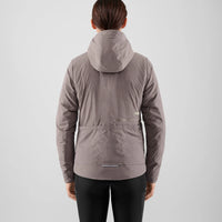 Pedaled Women's Odyssey Insulated Hooded Jacket Winter Fahrradjacke Grey
