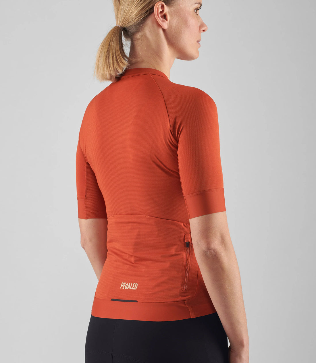 Pedaled Element Lightweight Women's Jersey Radtrikot Brick Red