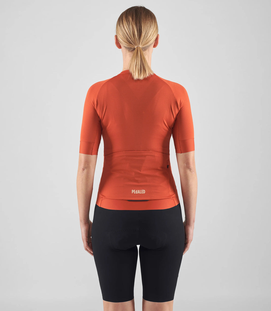 Pedaled Element Lightweight Women's Jersey Radtrikot Brick Red