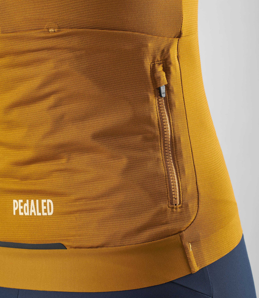 Pedaled Element Lightweight Women's Jersey Radtrikot Mustard