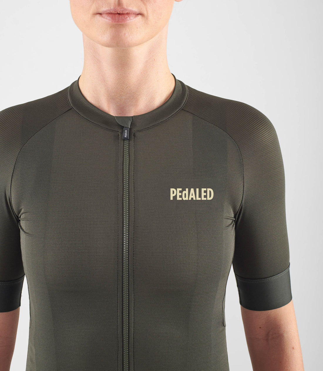 Pedaled Element Lightweight Women's Jersey Radtrikot Dark Grey