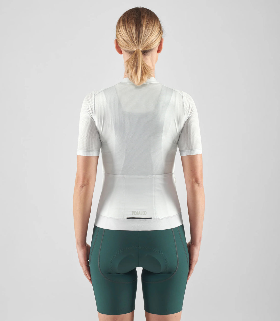 Pedaled Women's Element Mesh Jersey Radtrikot Light Grey