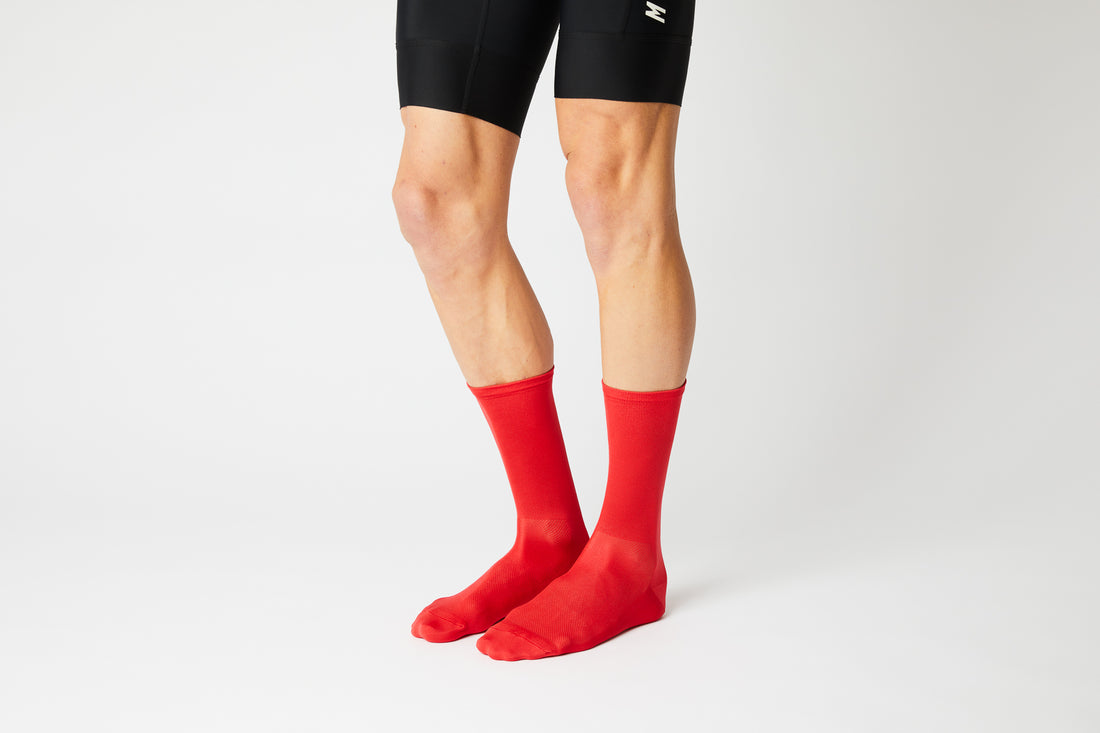 Fingercrossed Classics Socks Chaussettes cyclistes Flame Rouge