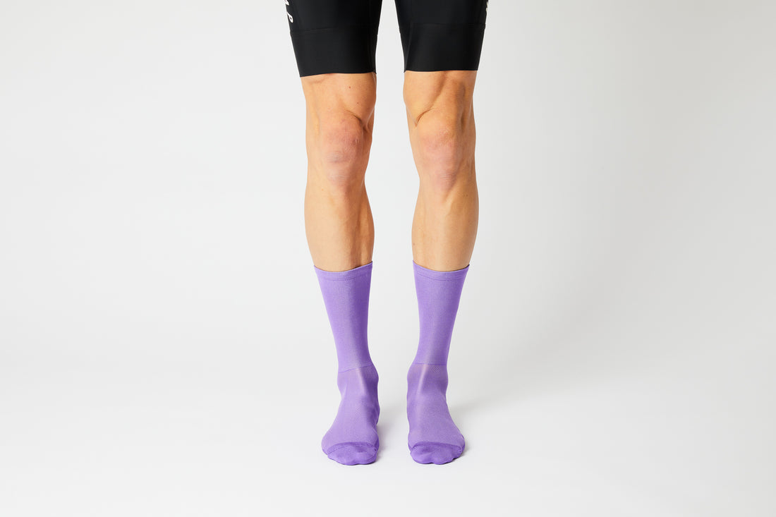 Fingercrossed Classics Socks Chaussettes de cyclisme lilas