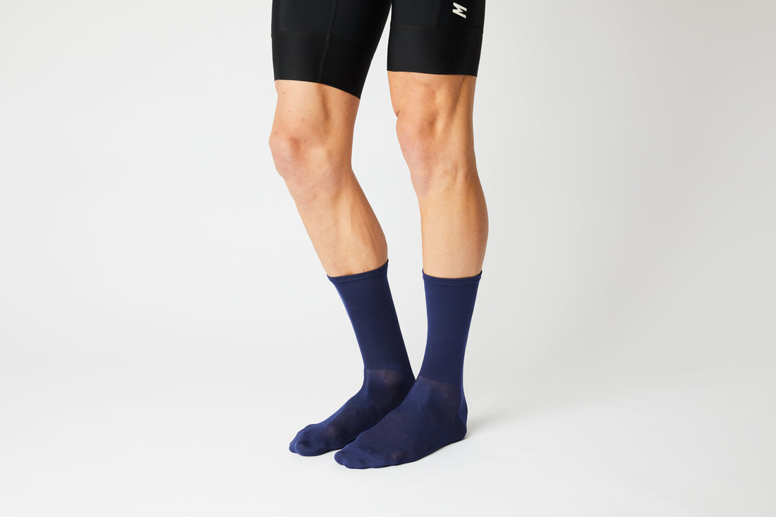 Fingercrossed Classics Socks chaussettes de cyclisme indigo