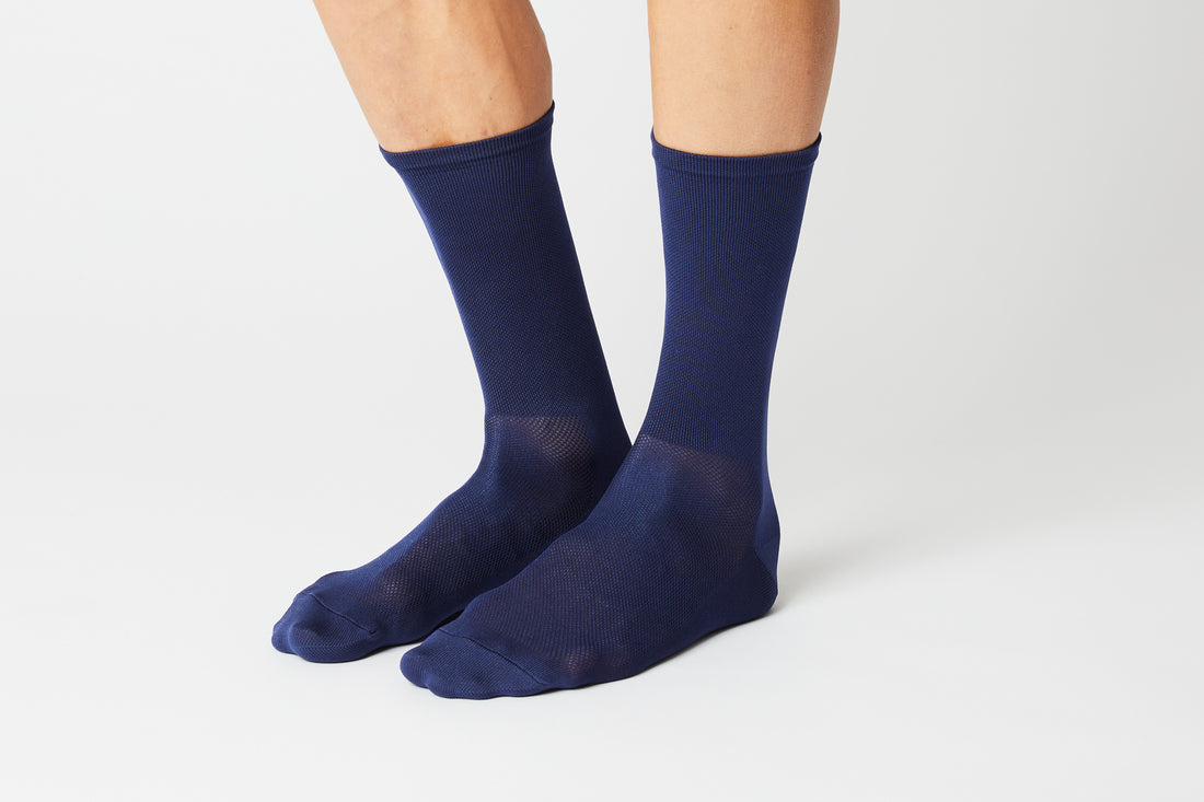 Fingercrossed Classics Socks chaussettes de cyclisme indigo