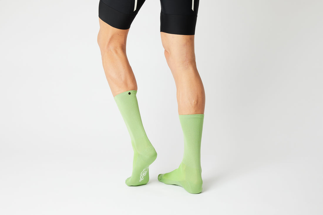 Chaussettes de vélo Fingercrossed Classics Socks jade