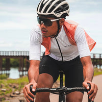 Café du Cycliste Francine Men's Midweight Jersey Radtrikot White
