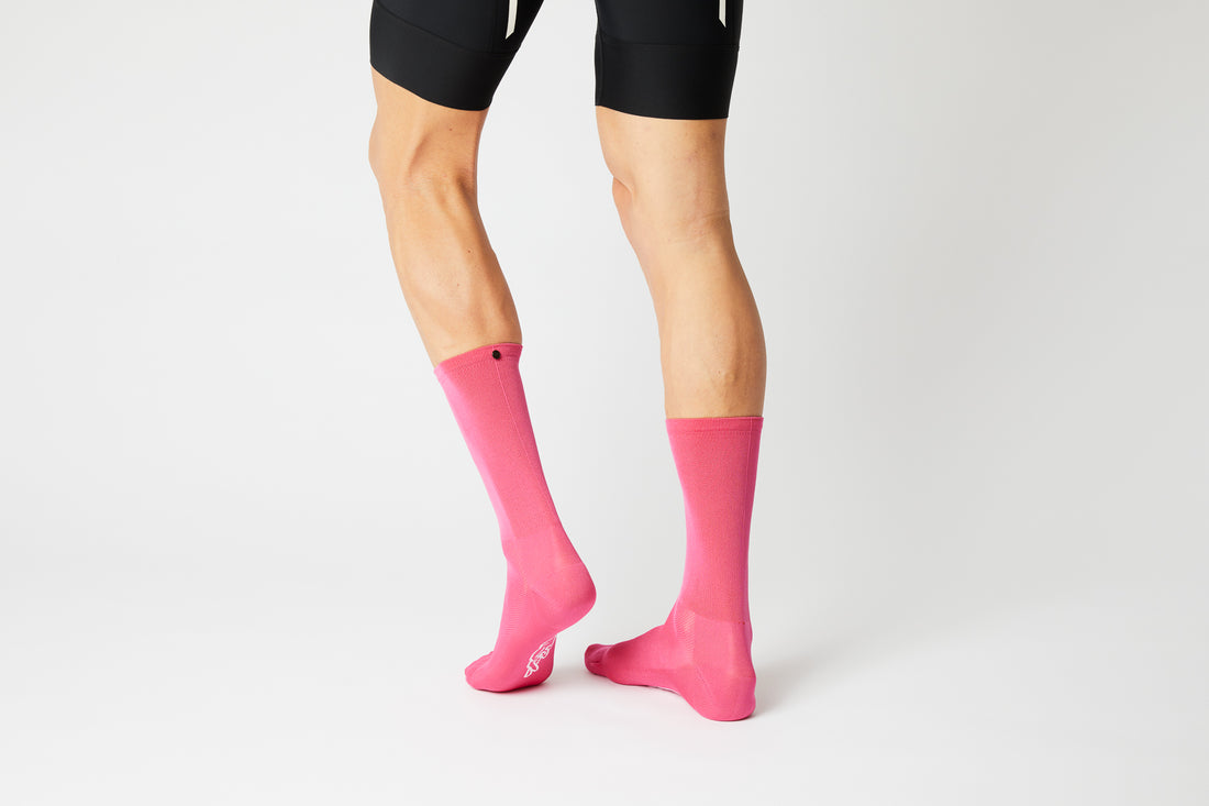 Chaussettes Fingercrossed Classics Framboise