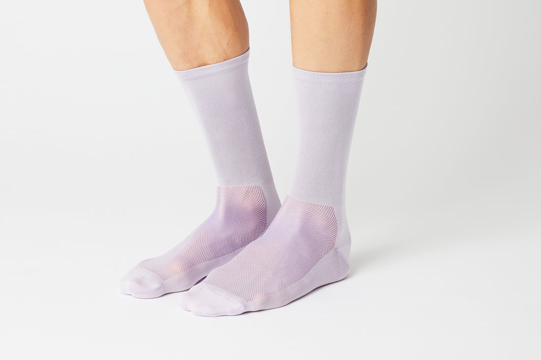 Chaussettes Fingercrossed Classics Rose Cendré