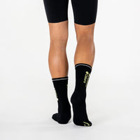 Universal Colours Mono Merino Socks Radsocken Black