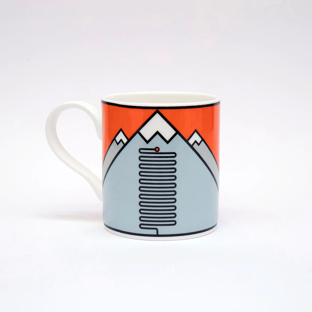 Mug Cycliste L'Alpe d'Huez fait main