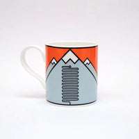 Mug Cycliste L'Alpe d'Huez fait main