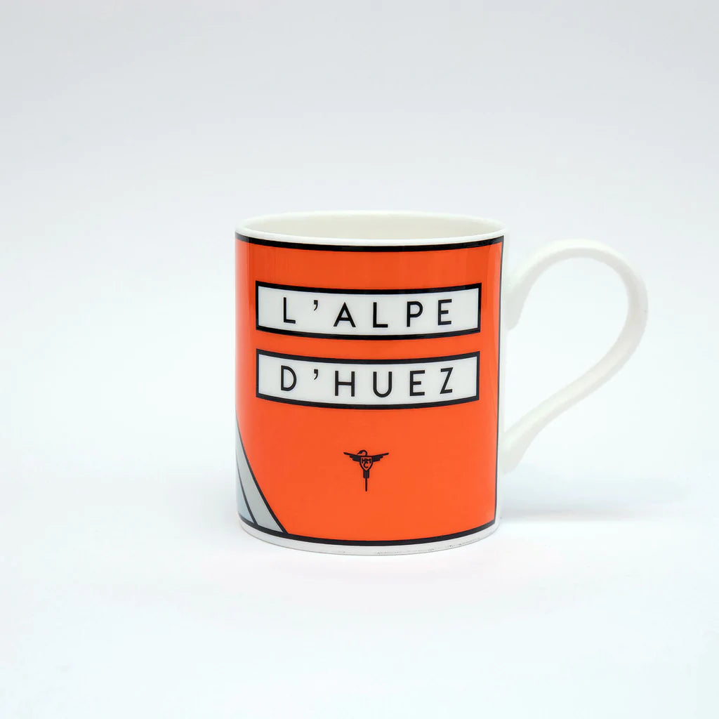 Mug Cycliste L'Alpe d'Huez fait main