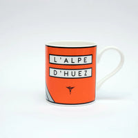 Mug Cycliste L'Alpe d'Huez fait main