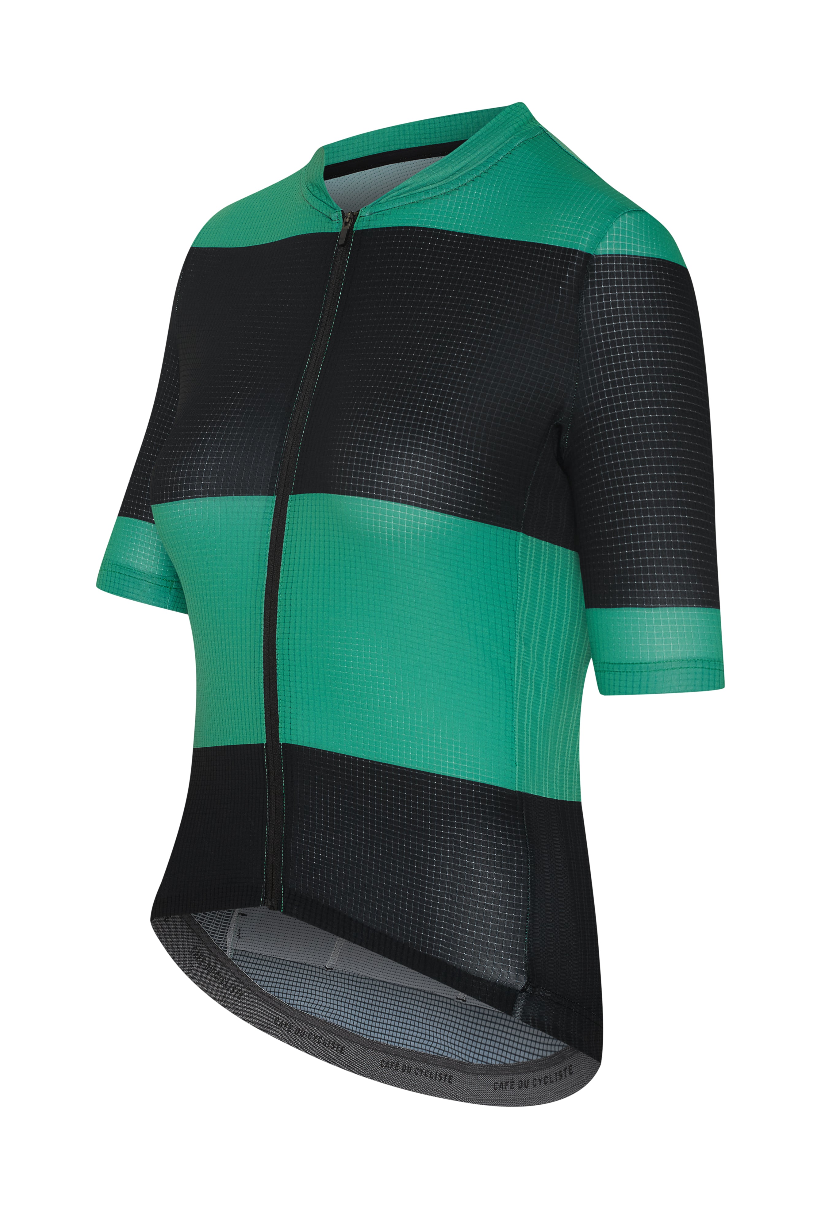Black and green cycling jersey hotsell