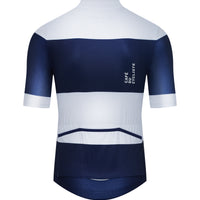 Café du Cycliste Angeline Men's Ultralight Cycling Jersey Radtrikot Navy White
