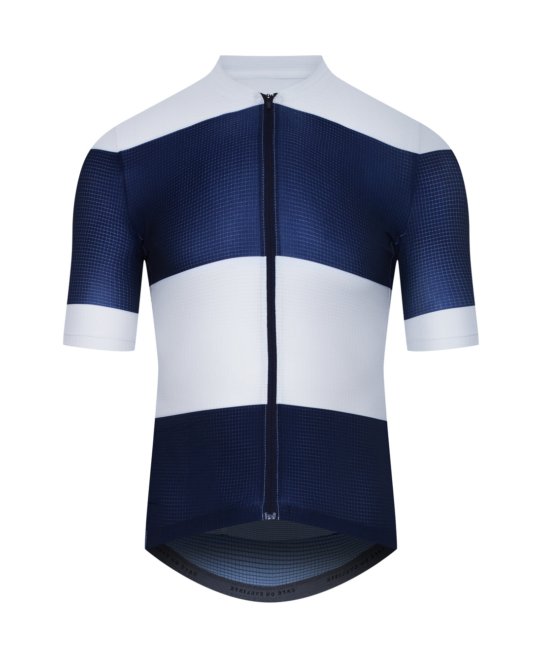 Café du Cycliste Angeline Men's Ultralight Cycling Jersey Radtrikot Navy White