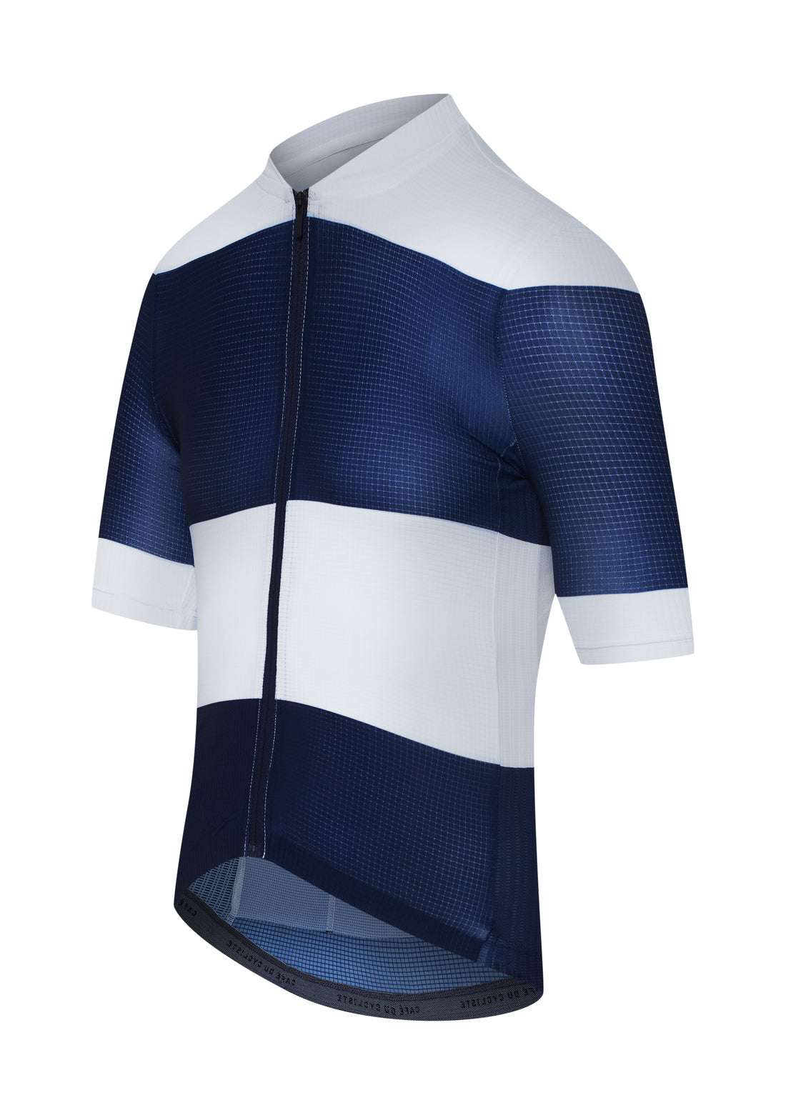 Café du Cycliste Angeline Men's Ultralight Cycling Jersey Radtrikot Navy White