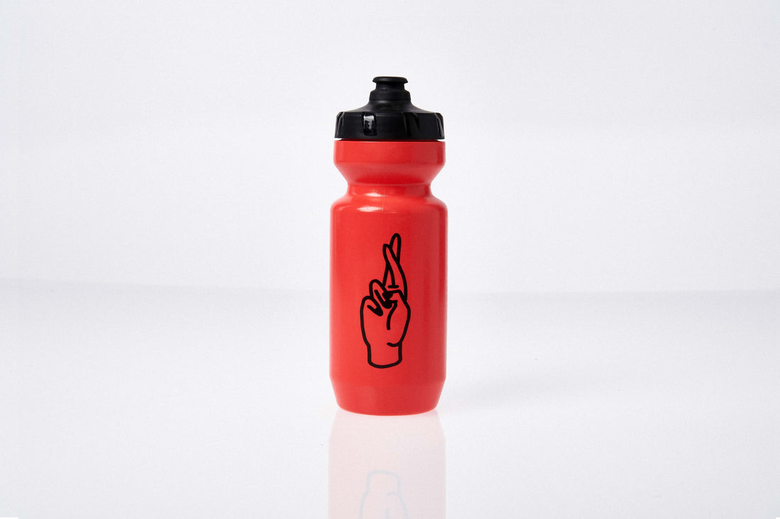 Bidon Doigt Croisé 650ml Flacon Rouge Flamme