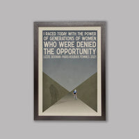 Handmade Cyclist Lizzie Deignan Paris Roubaix Femmes 2nd Edition Cycling Art Print