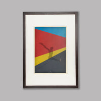 Ciclista fatto a mano Merckx Cycling Art Print