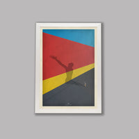 Ciclista fatto a mano Merckx Cycling Art Print